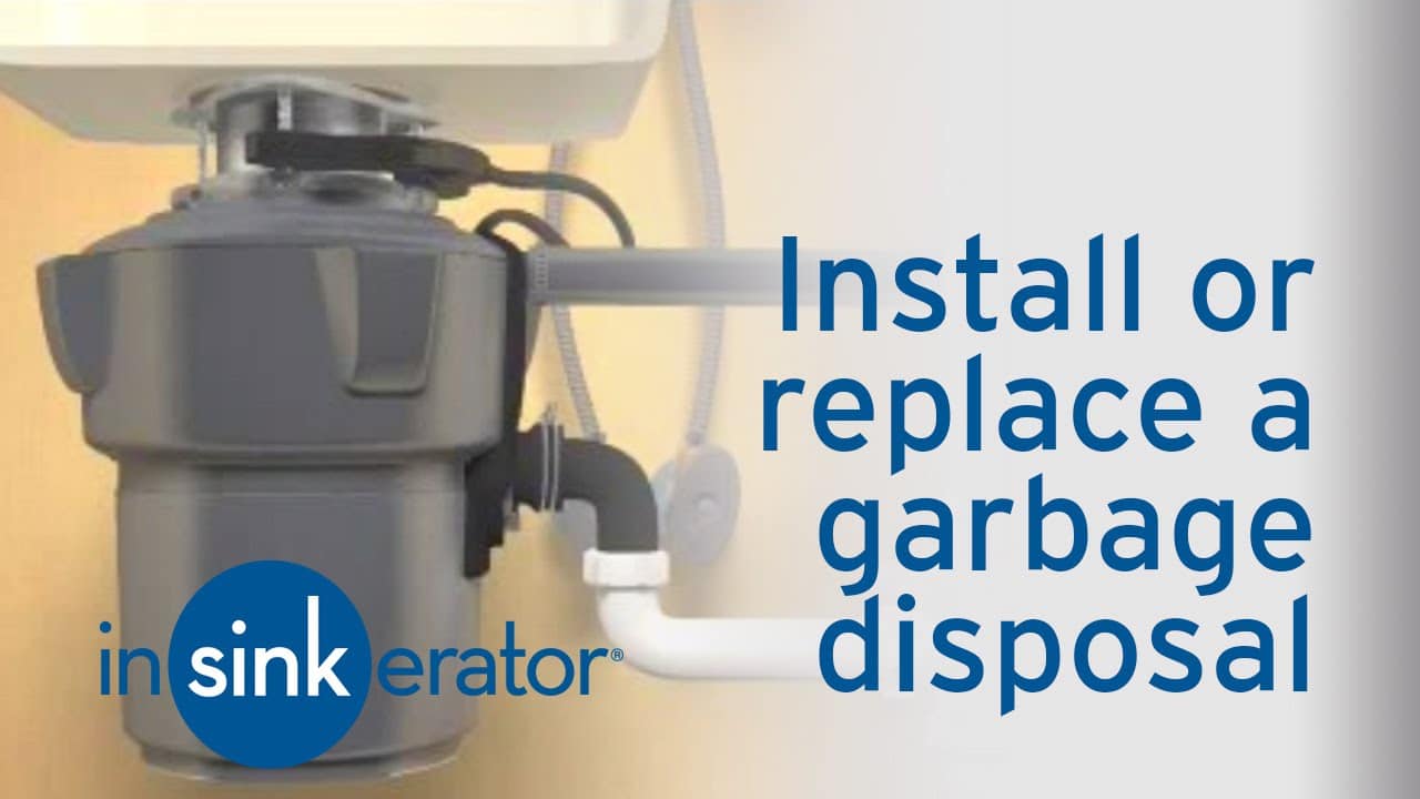 How do I install or replace a garbage disposal? Westlake