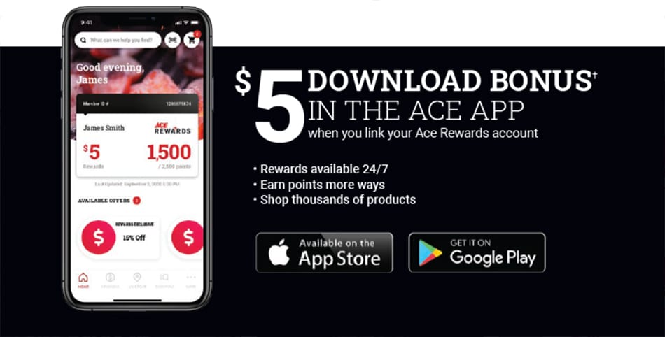 Join ACE Rewards for better savings on your favorite brands