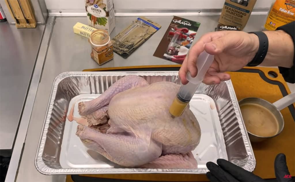 How to use turkey brine injection correctly
